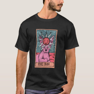 The Sun Sphynx Cat Tarot Card Reader Gothic Occult T-Shirt