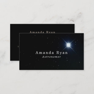The Sun, Star, Astronomy Business Card