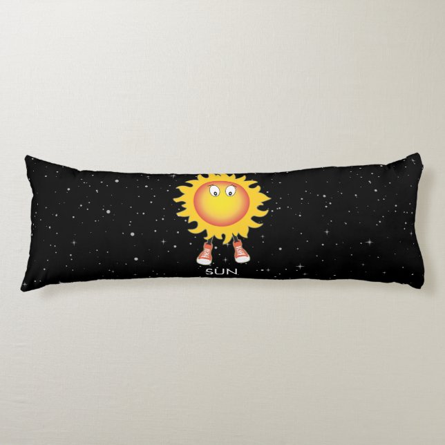 The Sun & Stars in Space Body Cushion (Front)