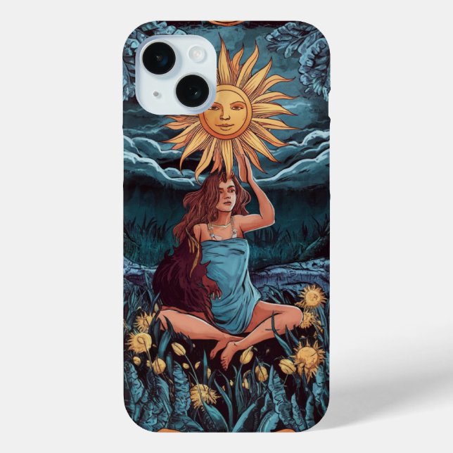 The Sun Tarot Card  Case-Mate iPhone Case (Back)