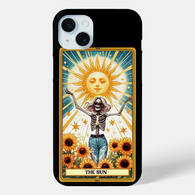 The Sun Tarot Card Collection Case-Mate iPhone Case (Back)
