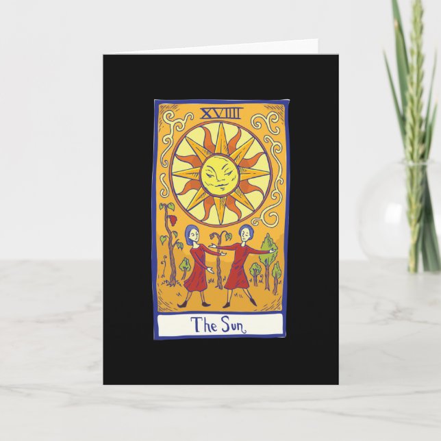 The Sun - Tarot Card Gift (Front)