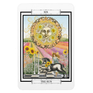 "The Sun" Tarot Card Magnet