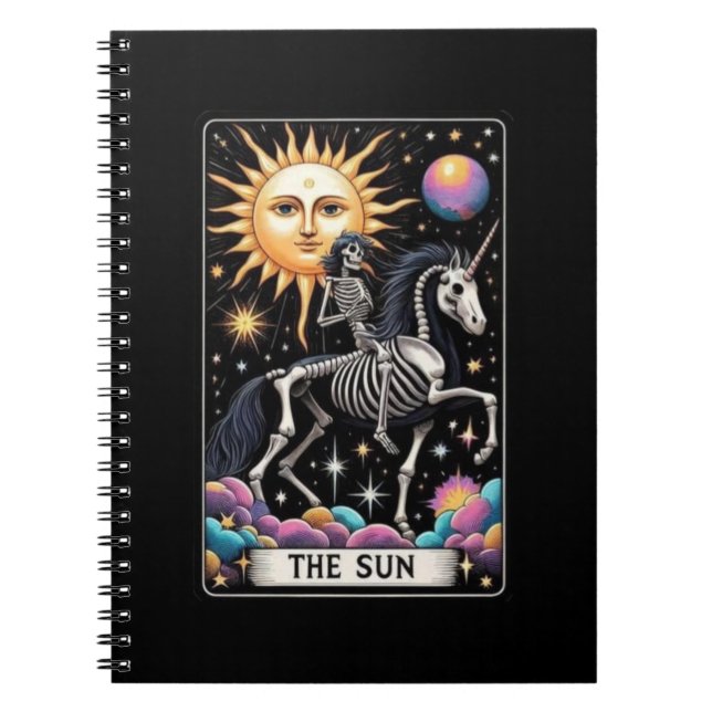 The Sun Tarot Card Notebook Collection (Front)