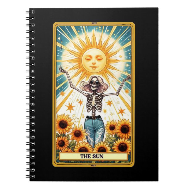The Sun Tarot Card Notebook Collection (Front)