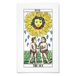The Sun Tarot Card Photo Print