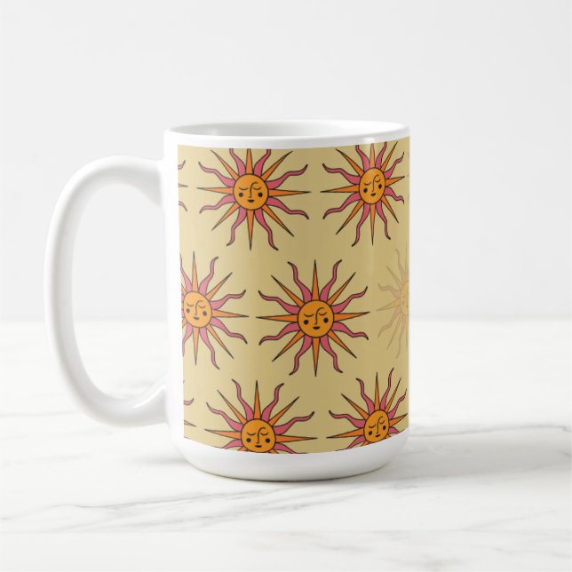 The Sun - Tarot Coffee Mug (Left)