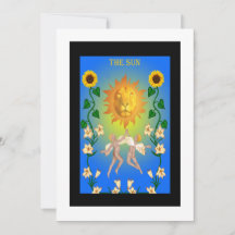 The Sun - Thank You Card