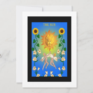 The Sun - Thank You Card