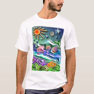 the Sun the moon and the stars 1 T-Shirt