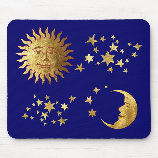 The Sun, the Stars, the Moon Mouse Mat (Front)