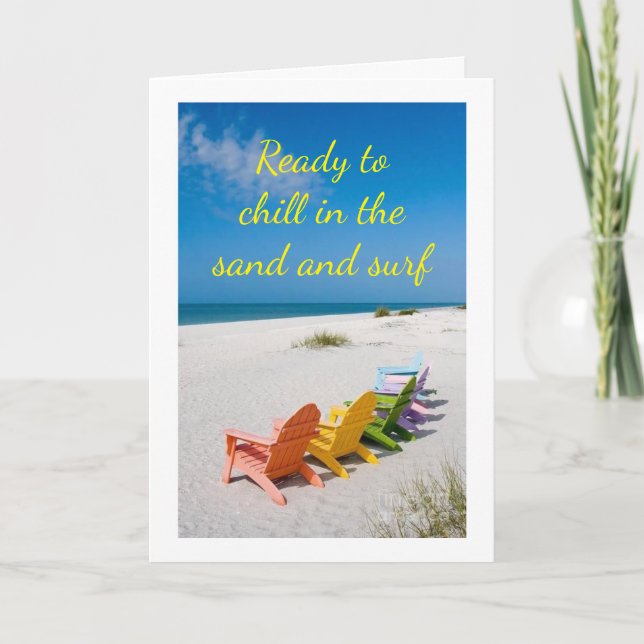 THE "SUN WILL SHINE" ON YOUR "BIRTHDAY" CARD (Front)