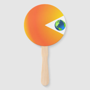 The Sun Will Swallow the Earth Hand Fan