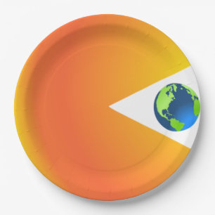 The Sun Will Swallow the Earth Paper Plate