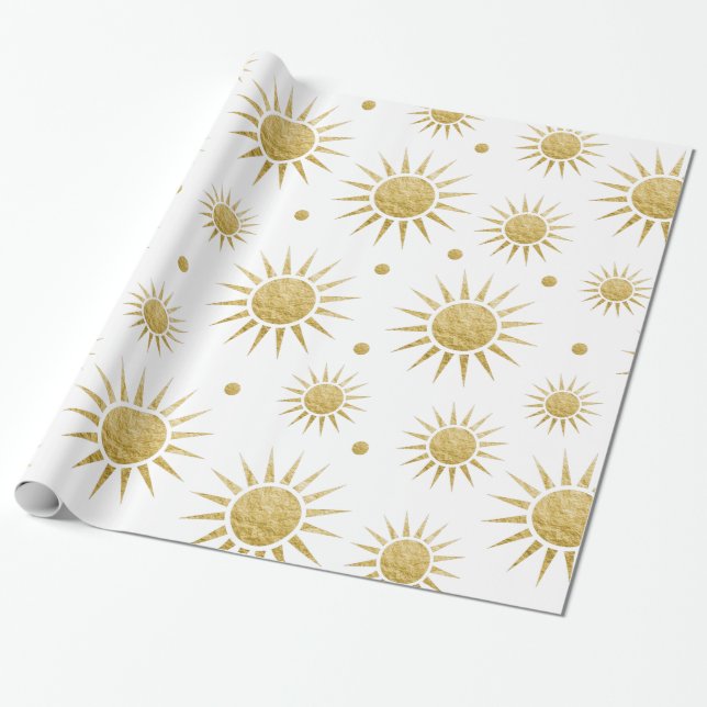 The Sun, Wrapping Paper (Unrolled)