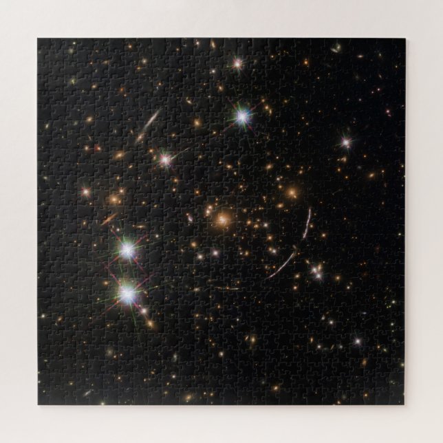 The Sunburst Arc In A Massive Galaxy Cluster Jigsaw Puzzle (Horizontal)