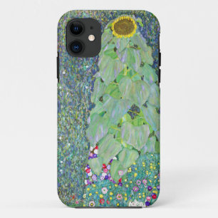 The sunflower painting by Gustav Klimt iPhone 11 Case