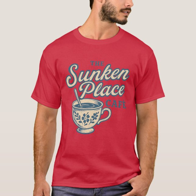 The Sunken Place Café T-Shirt (Front)