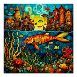 The Sunken Town Poster