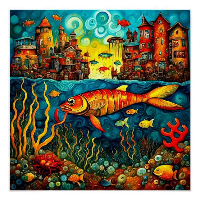 The Sunken Town Poster (Front)