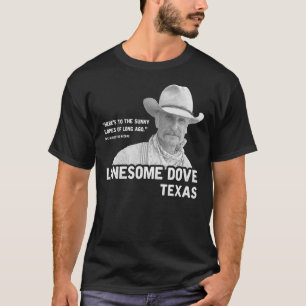 The Sunny Slopes of Long Ago Lonesome Dove Sticke T-Shirt