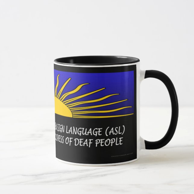 The Sunrise of ASL Mug (Right)
