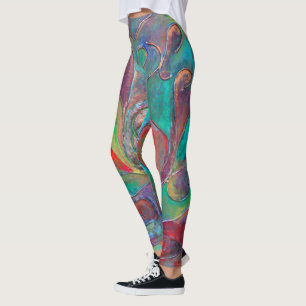 ”The Sunset Guardian from Unseen” by Paul Buic Leggings