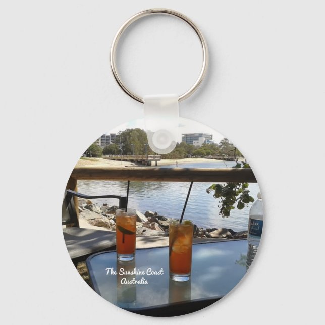 The Sunshine Coast Australia photo Key Ring (Front)