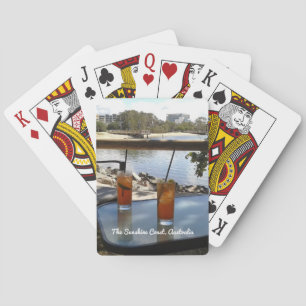 The Sunshine Coast Australia photo Playing Cards