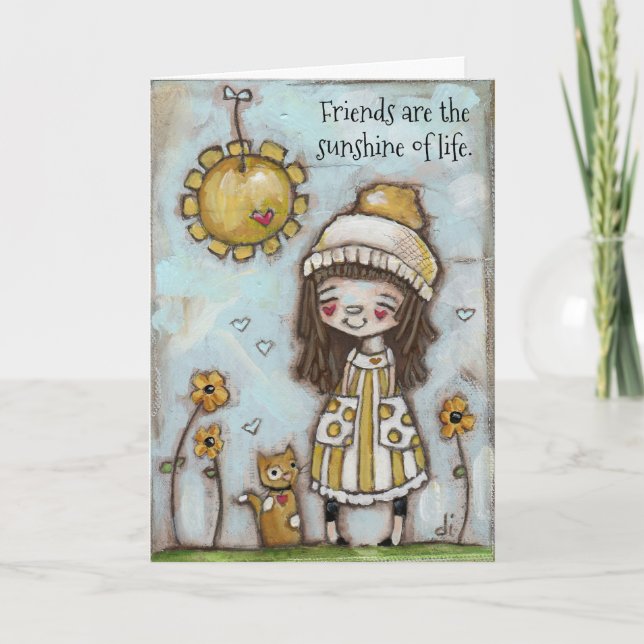 The Sunshine of Life - Friendship Card (Front)