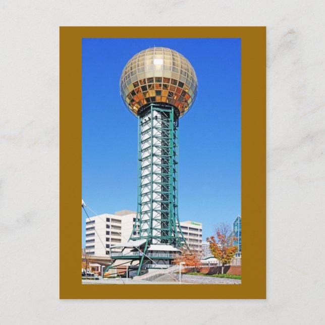 The Sunsphere - Knoxville, Tennessee, U.S.A. Postcard (Front)