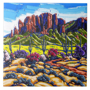 The Superstition Majesty Decorative Tile