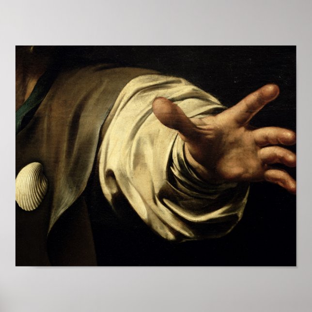 The Supper at Emmaus, 1601 Poster (Front)