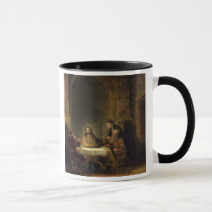 The Supper at Emmaus, 1648 (oil on panel) Mug