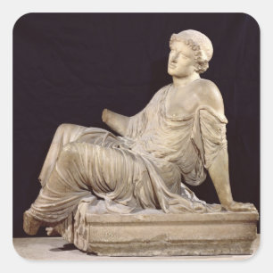 The Supplicant Barberini' Square Sticker