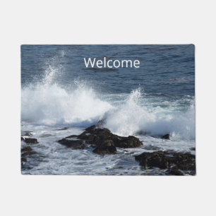 The surf of the Pacific Ocean      Doormat