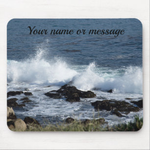 The surf of the Pacific Ocean Mouse Mat