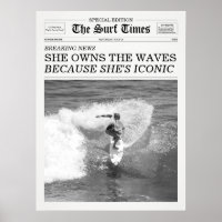 The Surf Times Newspaper She Owns The Waves