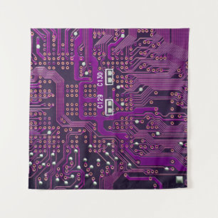 The surface of the digital circuitbackground,abstr tapestry