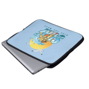 The Surfer Rides the Wave 15" Laptop Sleeve (M)