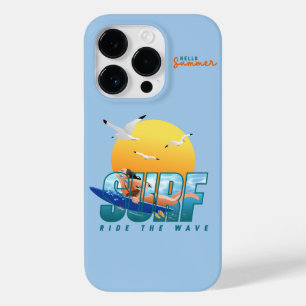 The Surfer Rides the Wave   (F) Case-Mate iPhone 14 Pro Case