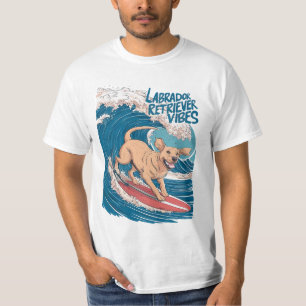 The Surfing Labrador Retriever Pup T-Shirt