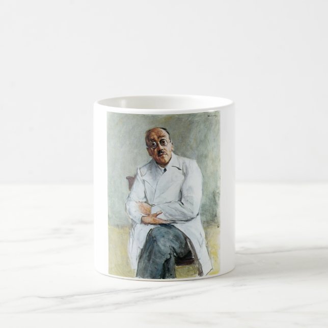 The Surgeon (by Max Liebermann) Coffee Mug (Center)