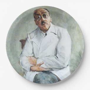 The Surgeon (by Max Liebermann) Paper Plate