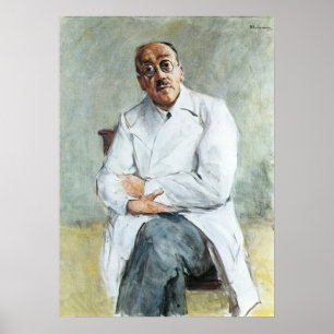The Surgeon (by Max Liebermann) Poster