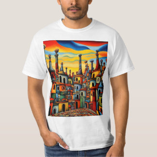 The Surprised Buildings T-Shirt