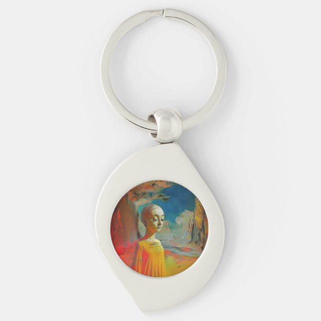The Surrealness of it All Key Ring (Front)