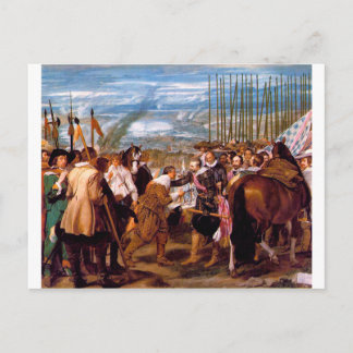 The Surrender of Breda by Diego Velazquez Postcard