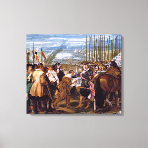 The Surrender of Breda, fine art, Canvas Print
