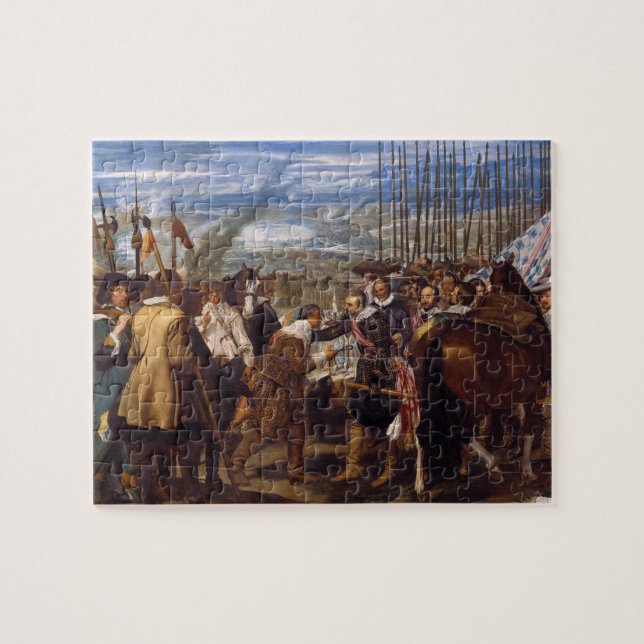 The Surrender of Breda or The Lances by Velázquez Jigsaw Puzzle (Horizontal)